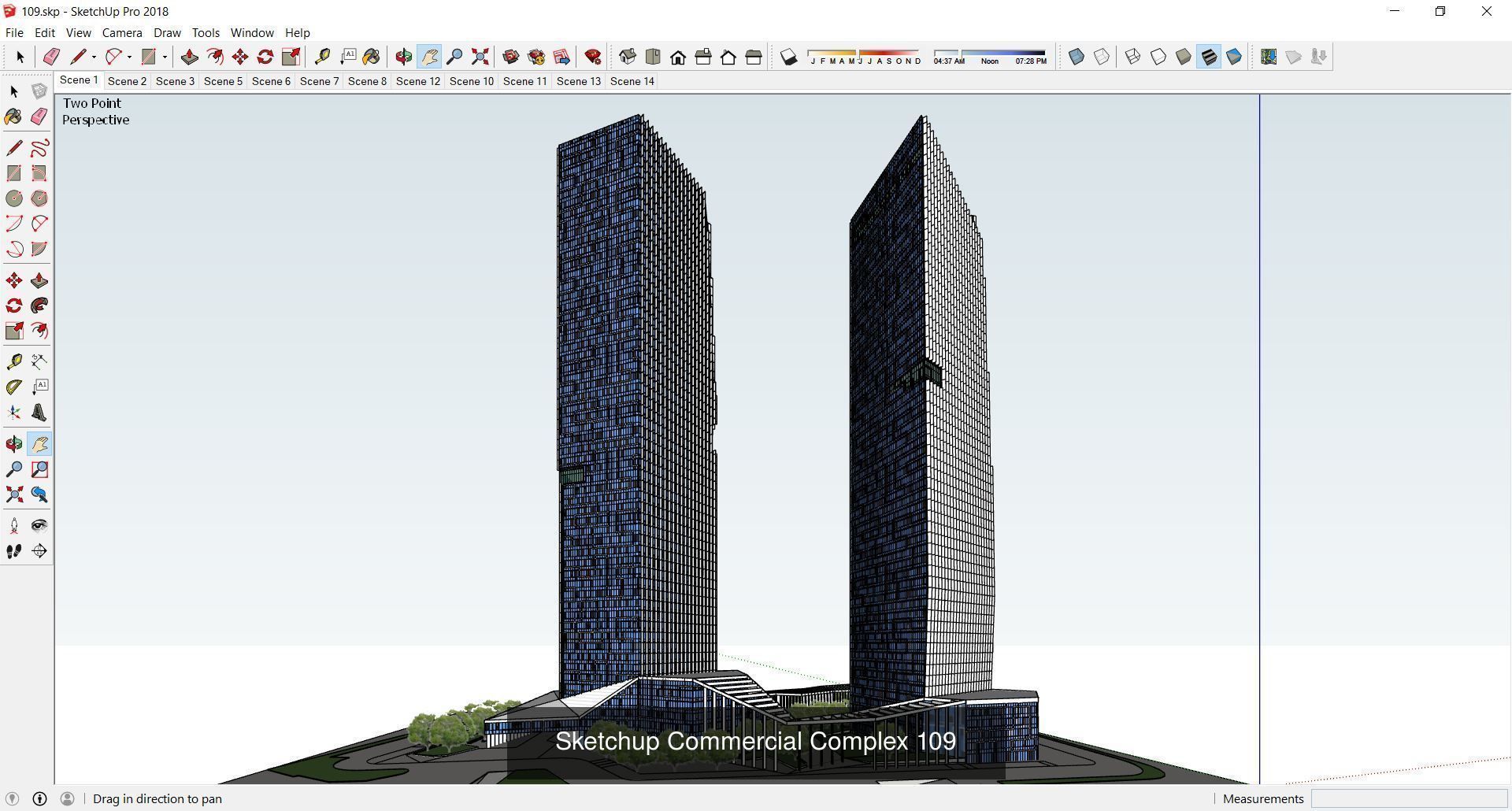 Collection 95 Sketchup Commercial Complex _14