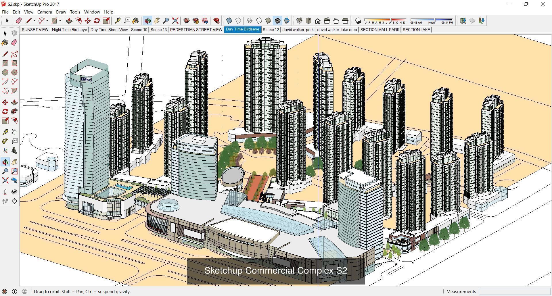 Collection 95 Sketchup Commercial Complex _202