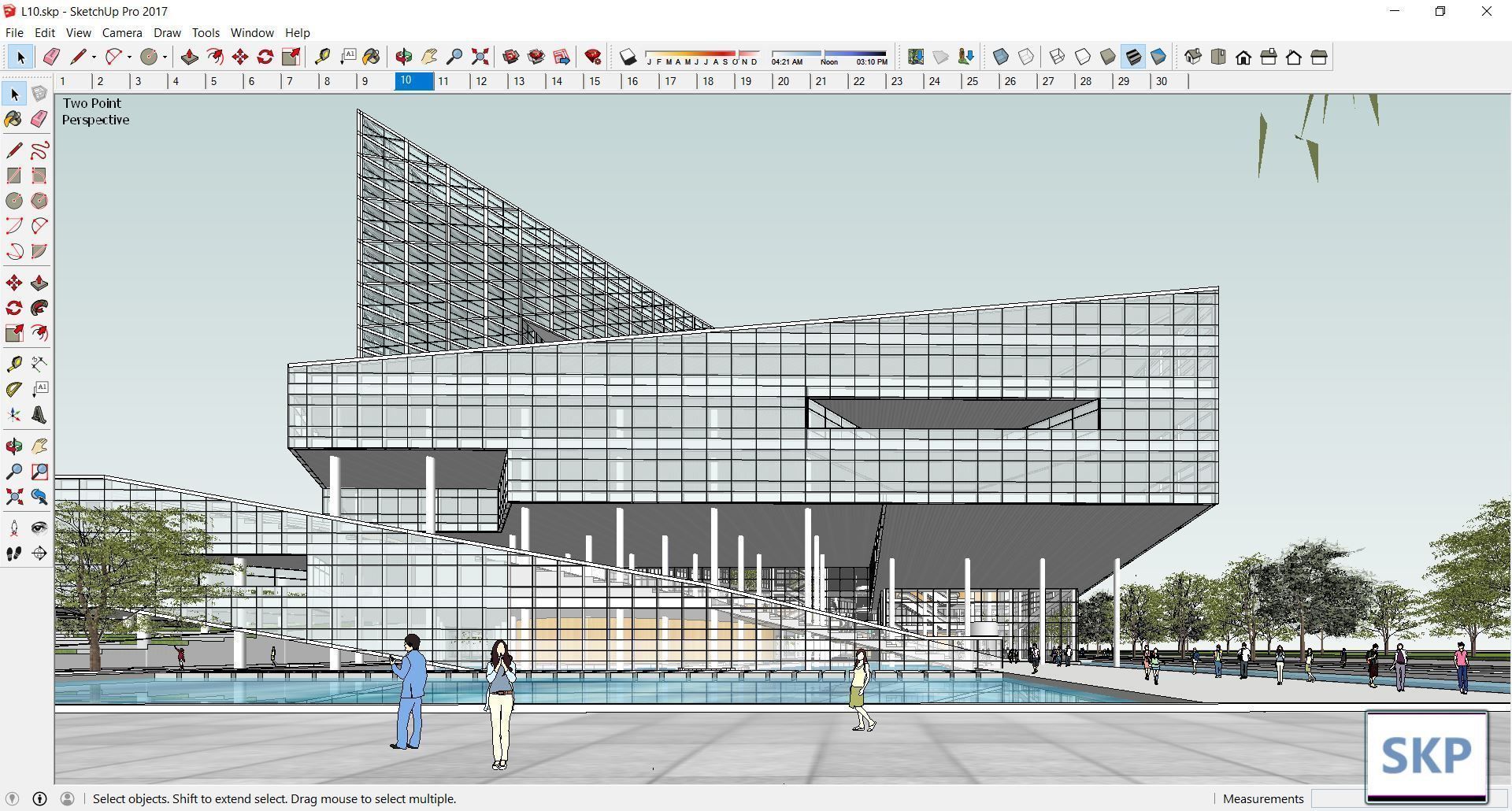 Collection 95 Sketchup Commercial Complex _147
