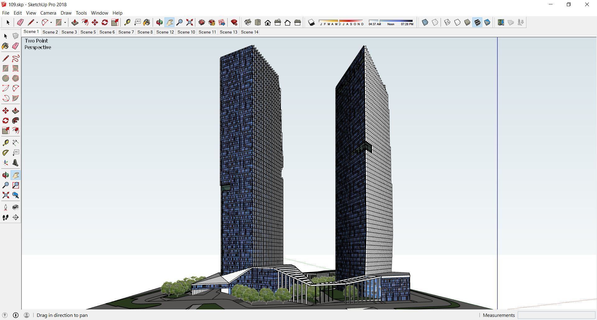 Collection 95 Sketchup Commercial Complex _35