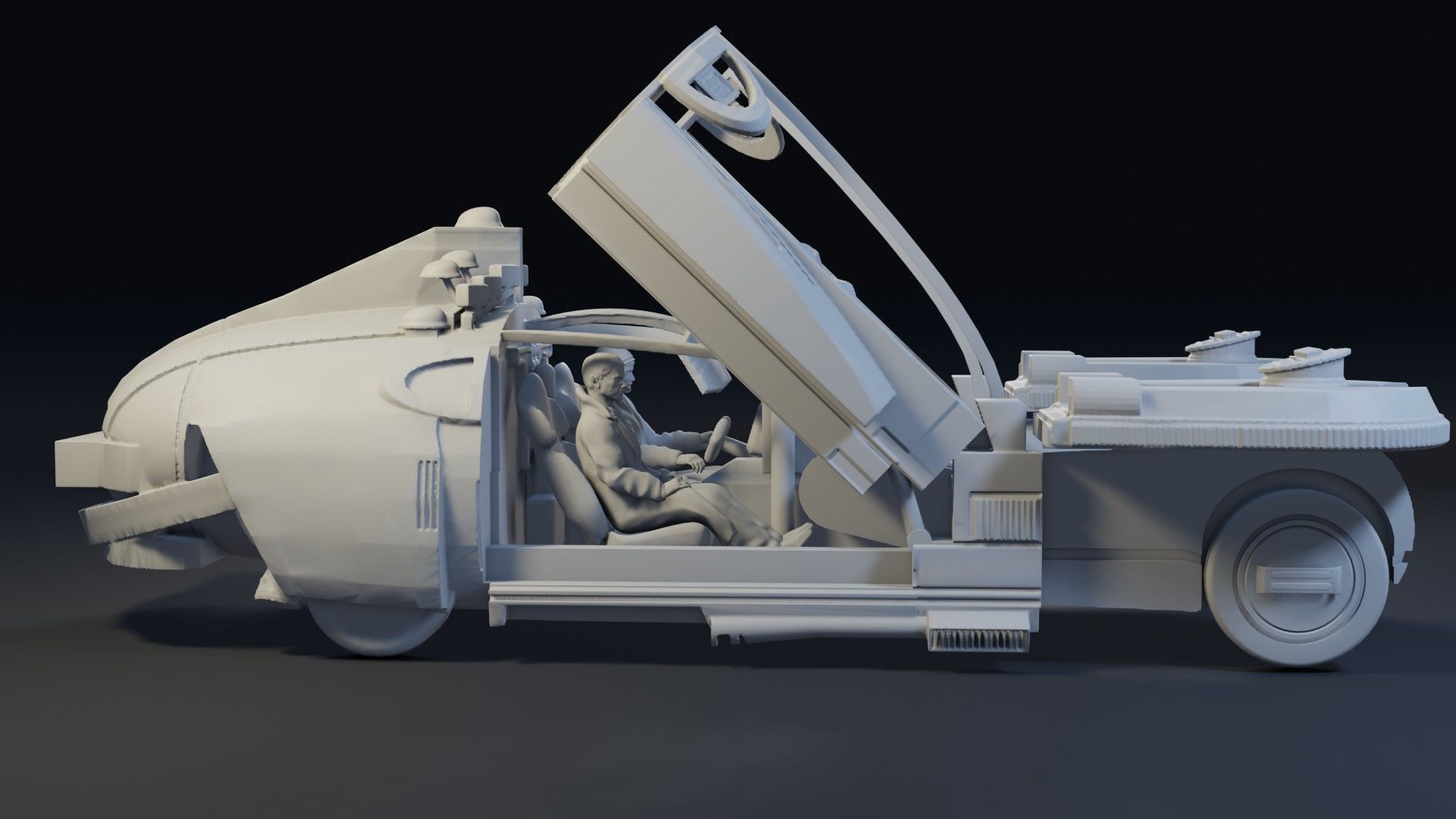 A set of models from the movie Blade Runner 3D print model_2