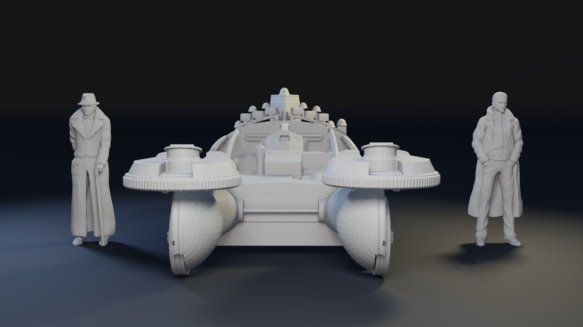 A set of models from the movie Blade Runner 3D print model_4