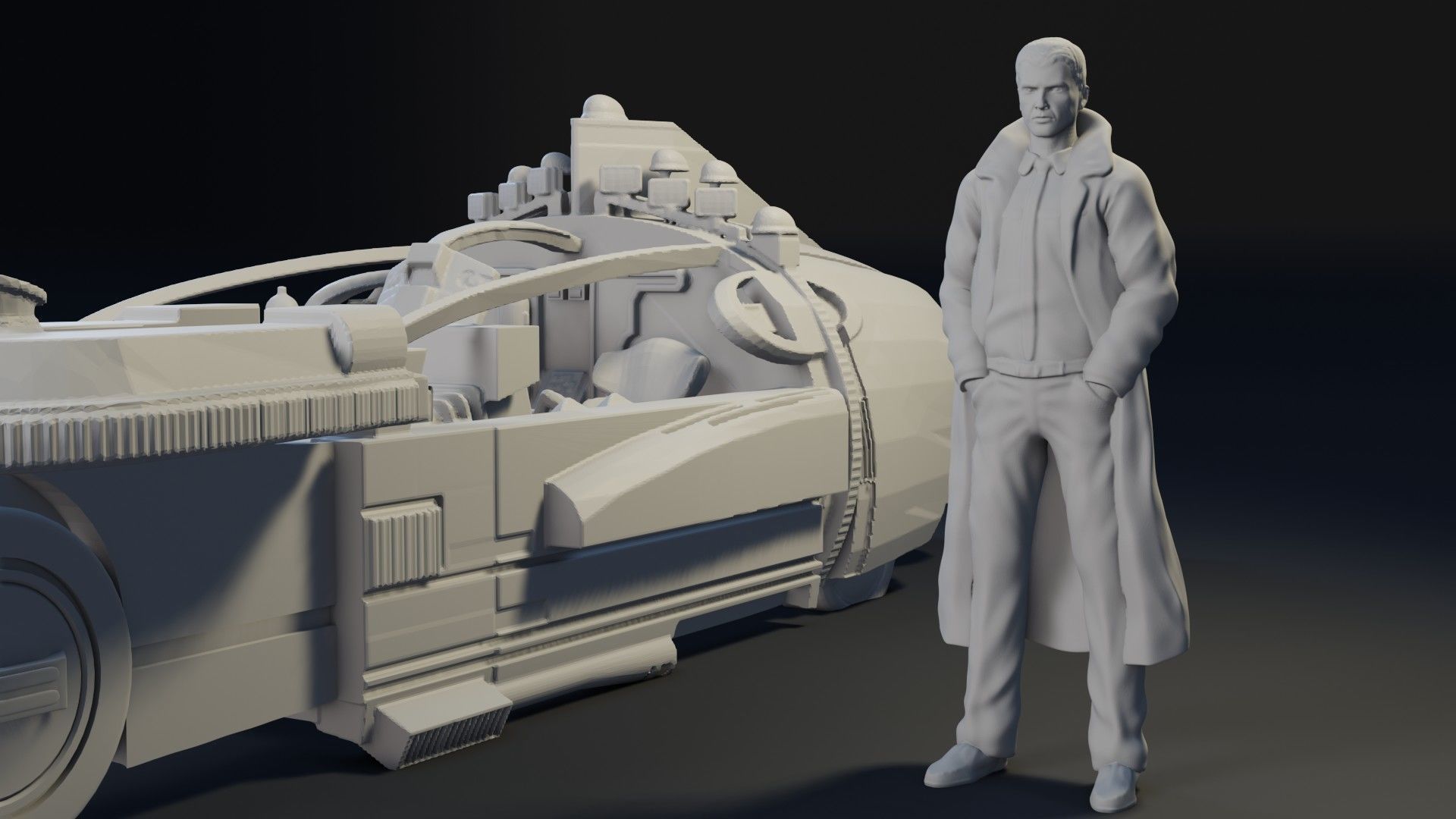 A set of models from the movie Blade Runner 3D print model_5