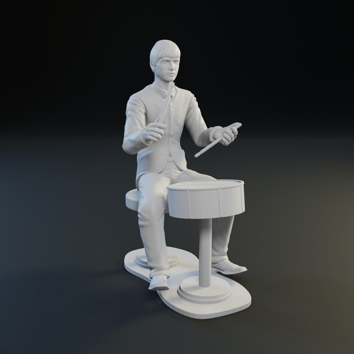 The Beatles guys 3D print model_5