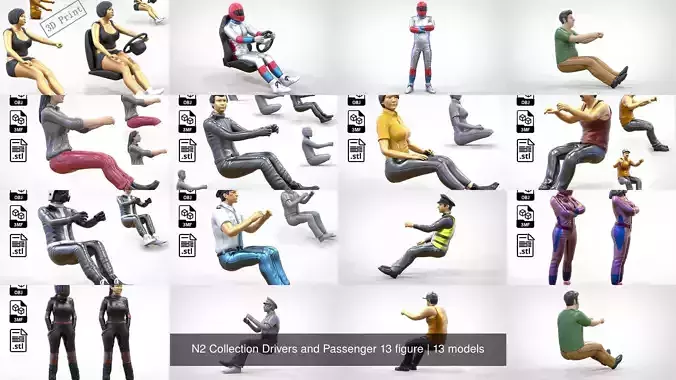 N2 Collection Drivers and Passenger 13 figure 