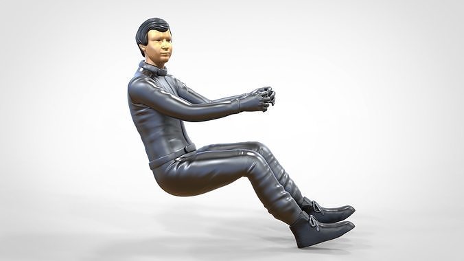 N2 Collection Drivers and Passenger 13 figure 3D Model Pack 5
