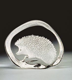 hedgehog pendant 3D print model_7