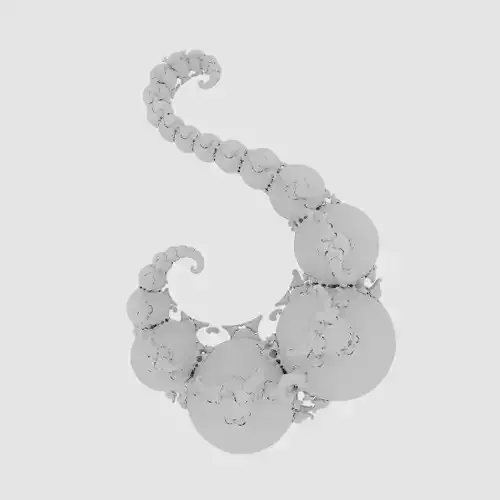 Fractal - Klenian Spiral