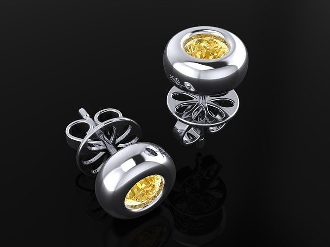 earring 01 Free 3D print model