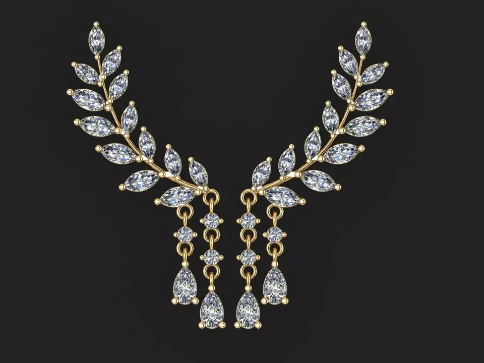 earring 02 Free 3D print model