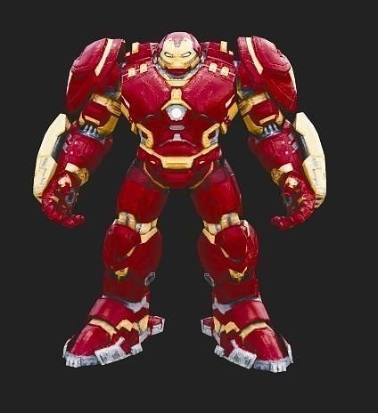 Iron Man Mark 44 - Hulkbuster Armor 3D model 3D model