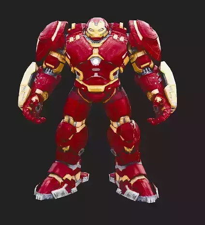 Iron Man Mark 44 - Hulkbuster Armor 3D model 3D model