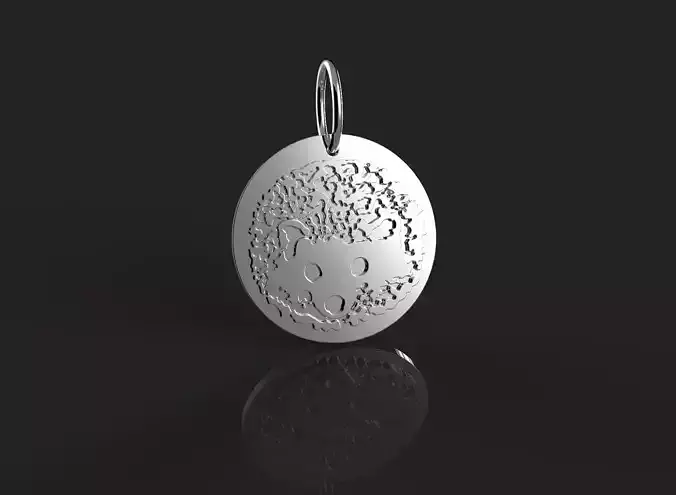 hedgehog pendant