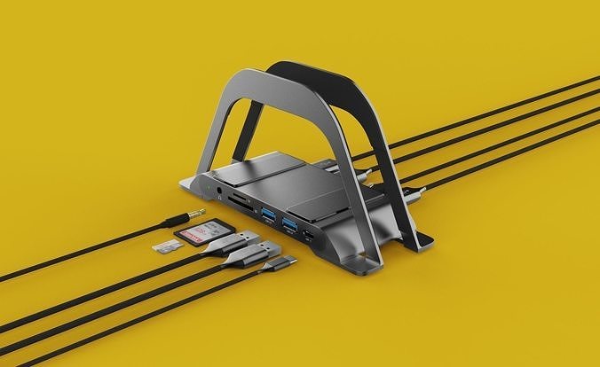 USB HUB 3D model