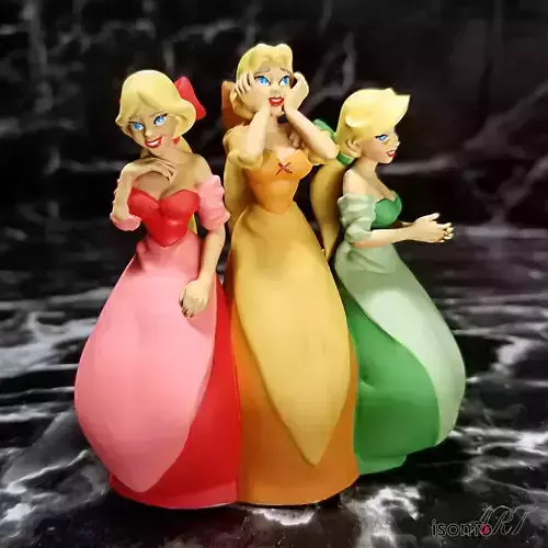 Gaston Bimbettes - Beauty and the Beast 3D print model