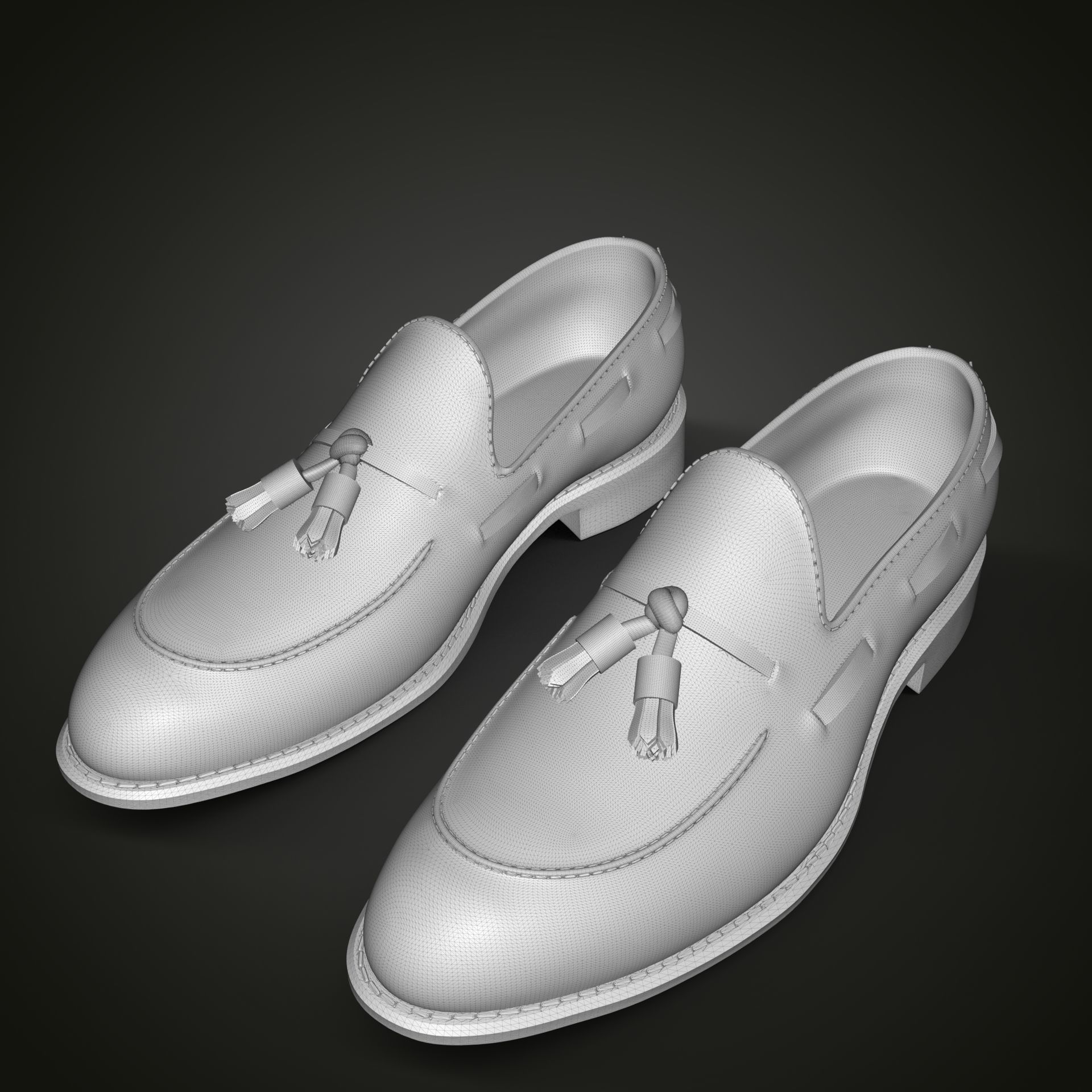 Leather Loafers 3D print model_26