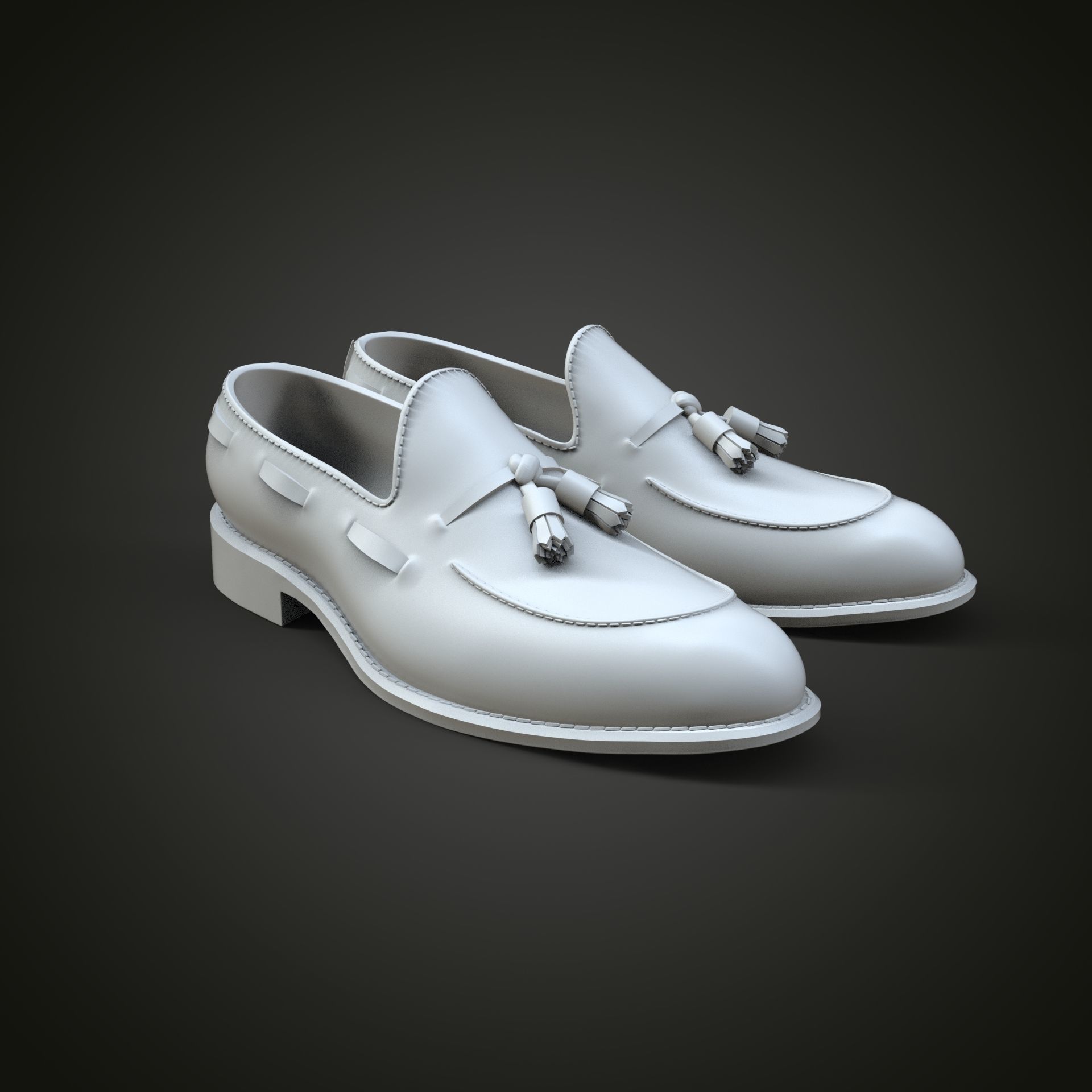 Leather Loafers 3D print model_19