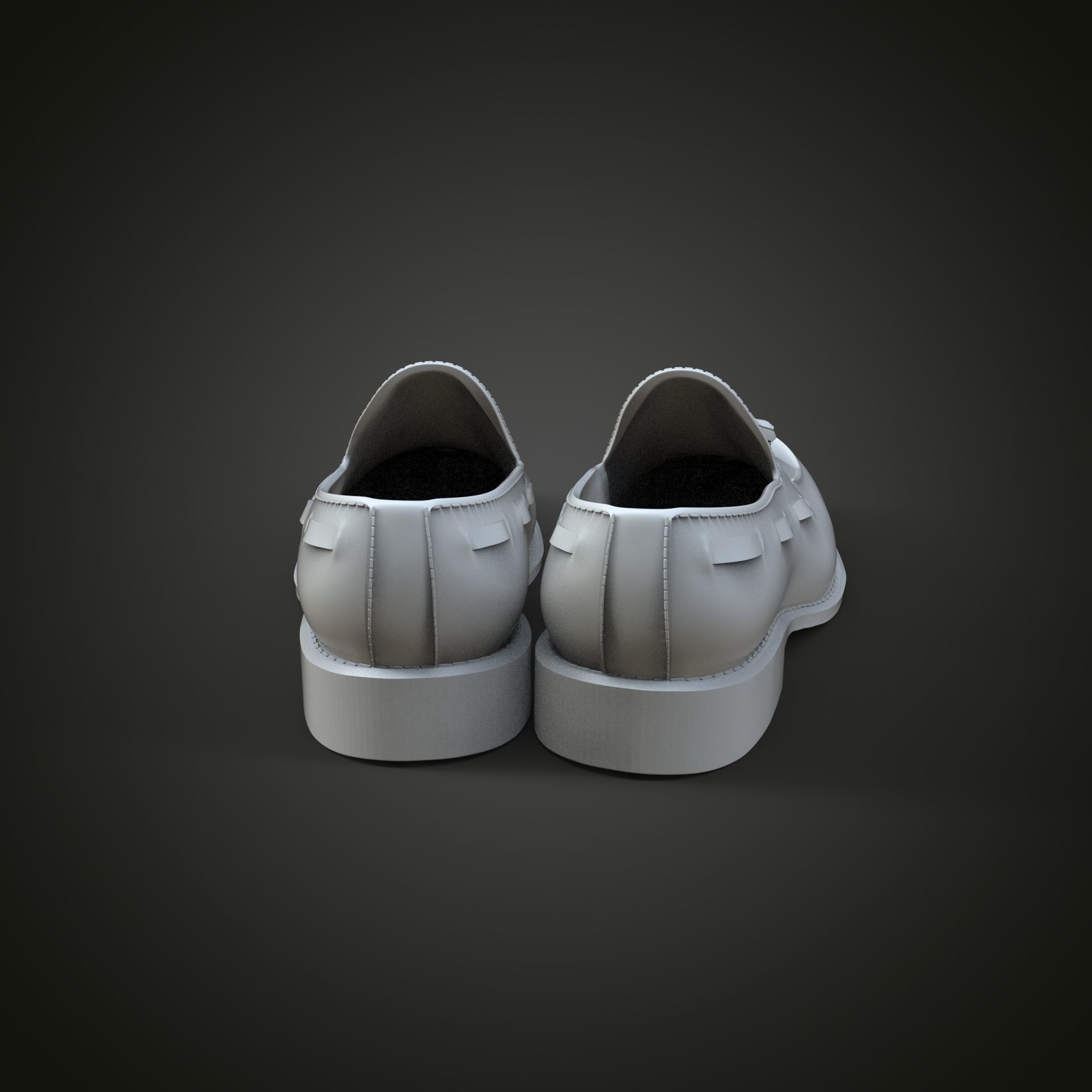 Leather Loafers 3D print model_11