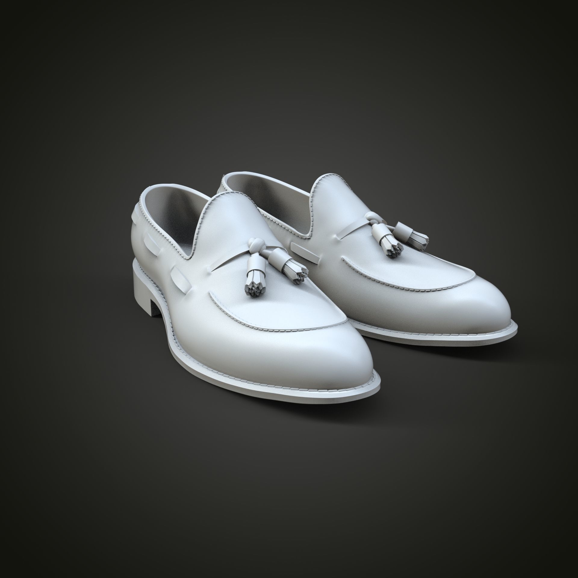 Leather Loafers 3D print model_20
