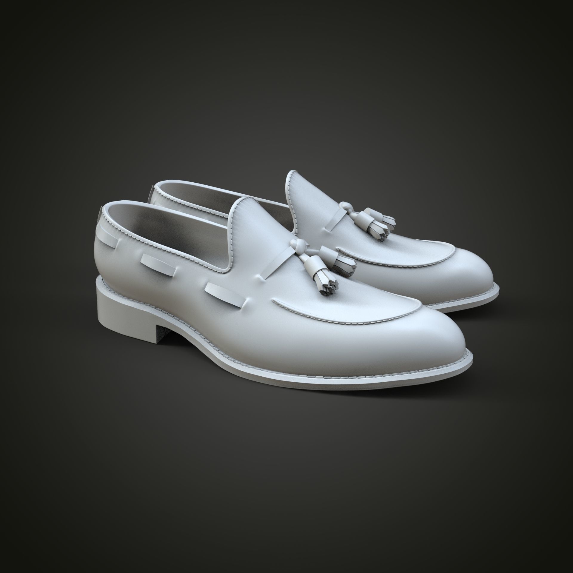 Leather Loafers 3D print model_18
