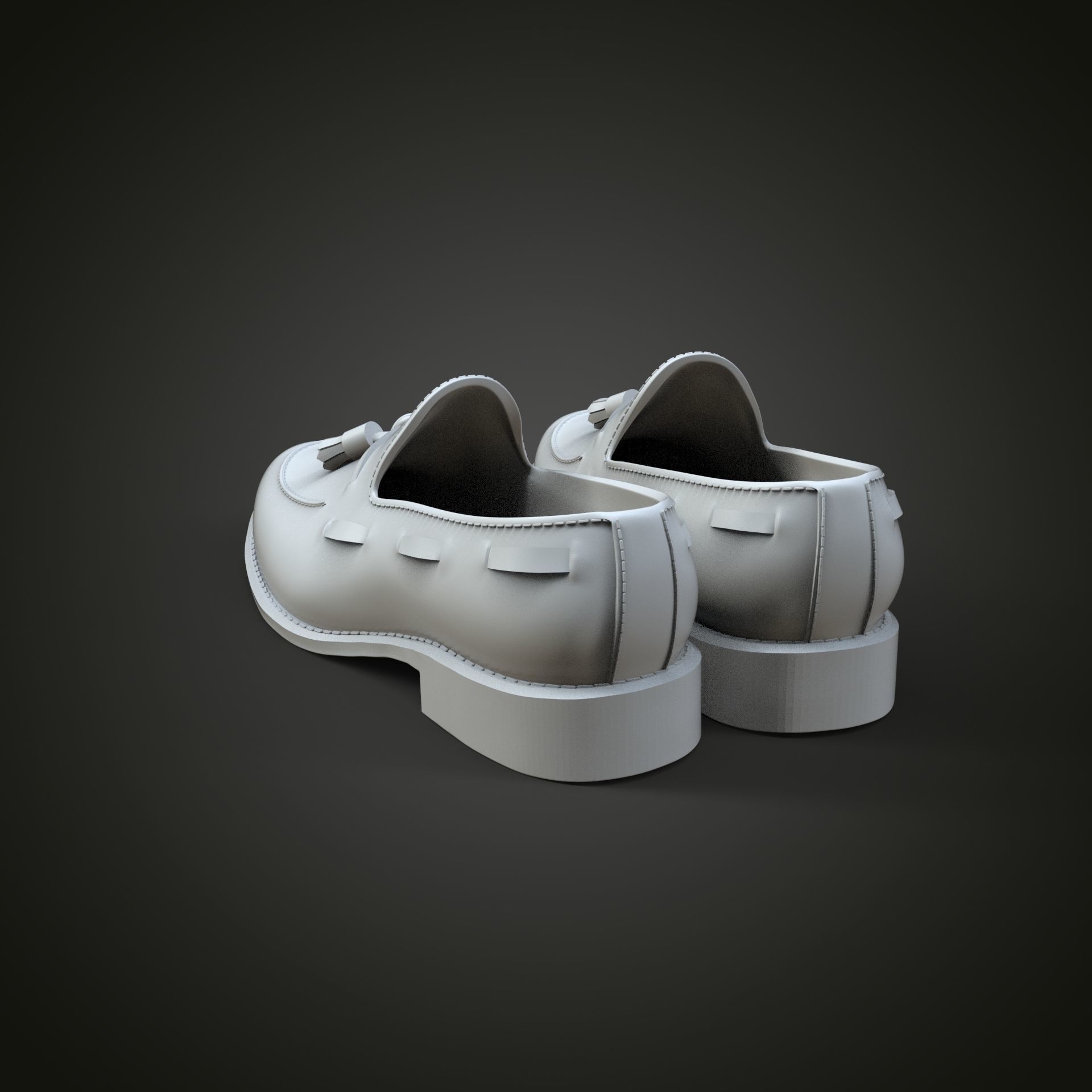 Leather Loafers 3D print model_9