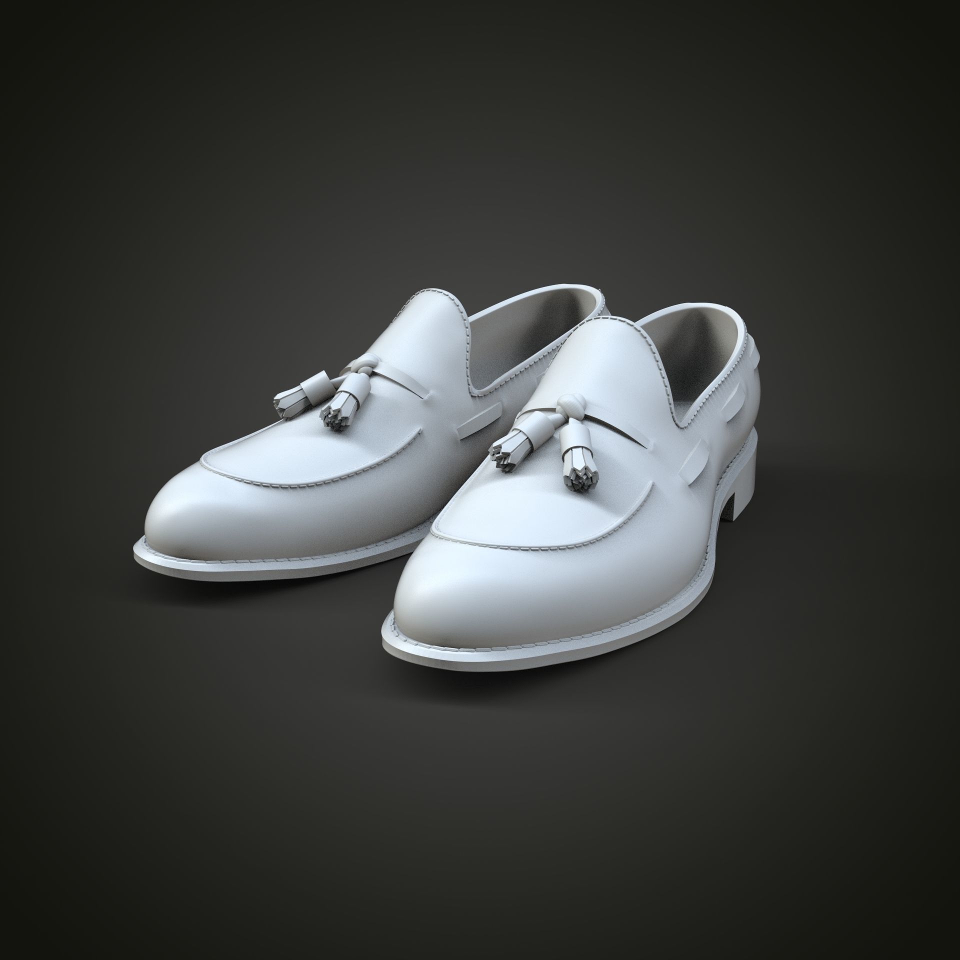 Leather Loafers 3D print model_25