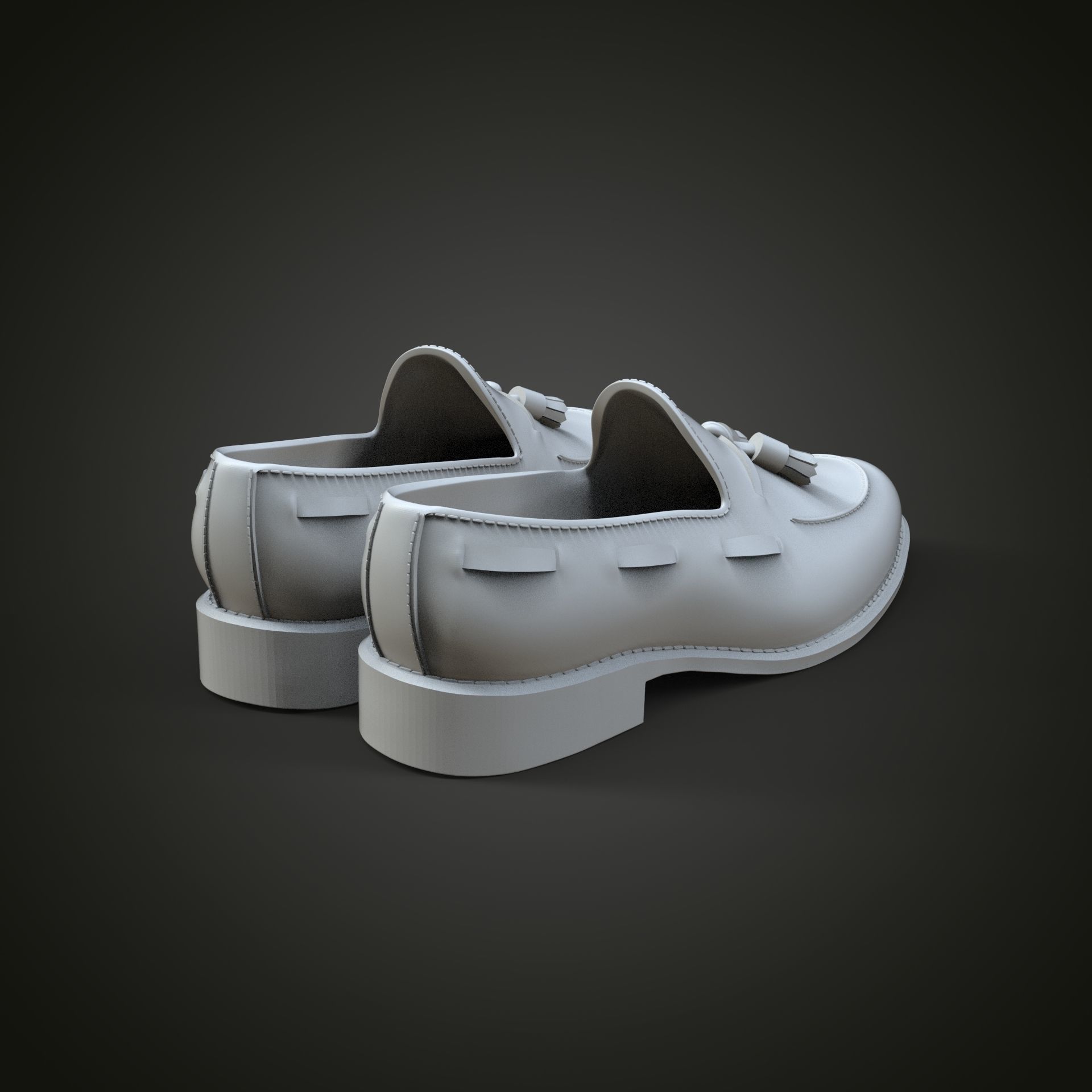 Leather Loafers 3D print model_13