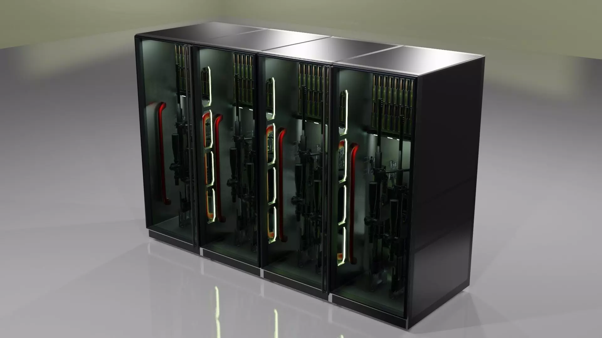 Weapon case 3D model_0