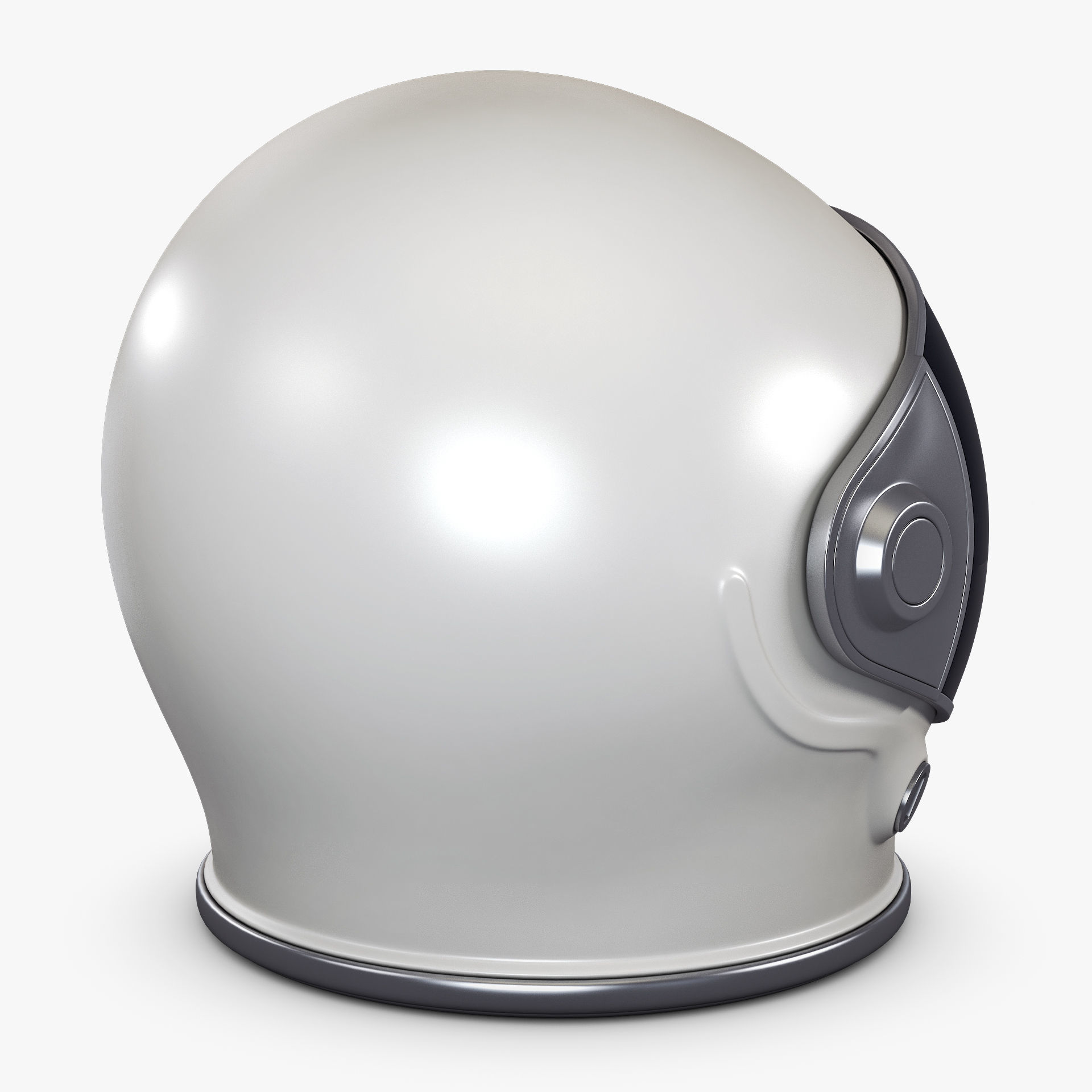 Astronaut Helmet M 2 3D model_1