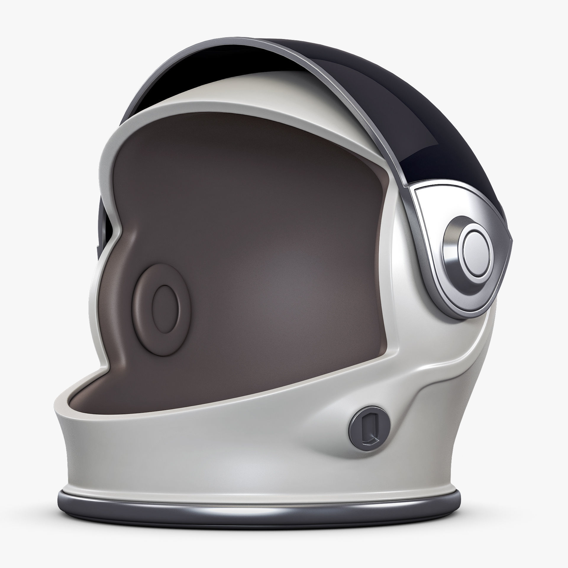 Astronaut Helmet M 2 3D model_5