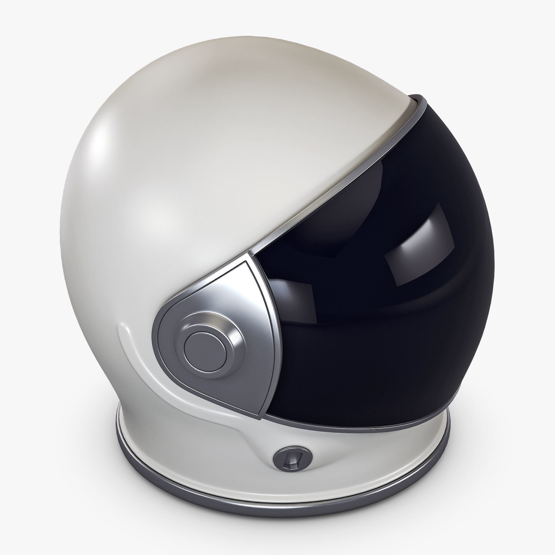 Astronaut Helmet M 2 3D model_2