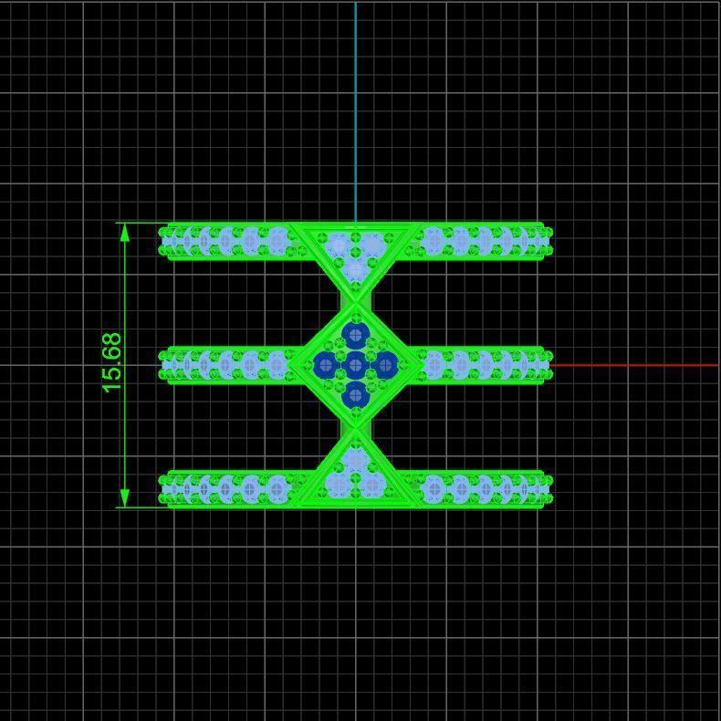 diamond ring 3D print model_3