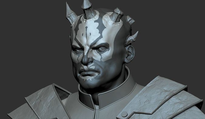 Savage Opress bust Free 3D print model