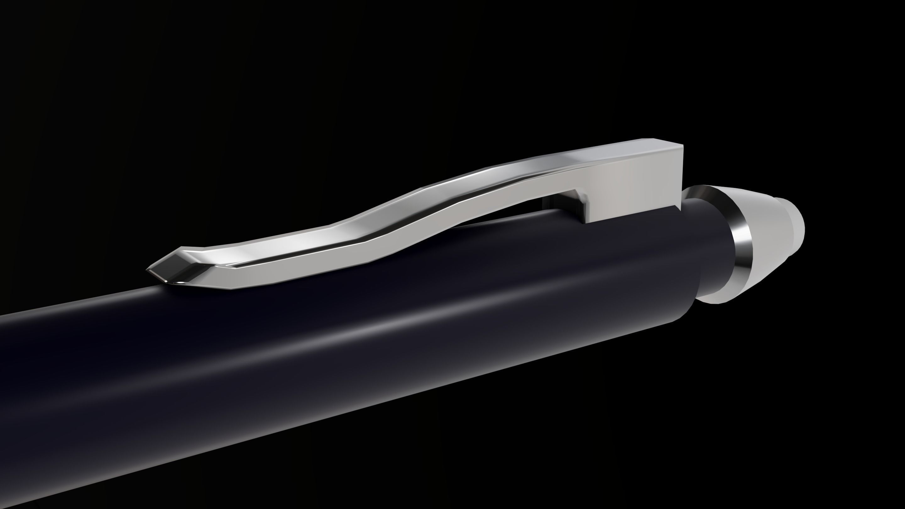 Mechanical Pencil - Low-poly 3D Model Free low-poly 3D model_14