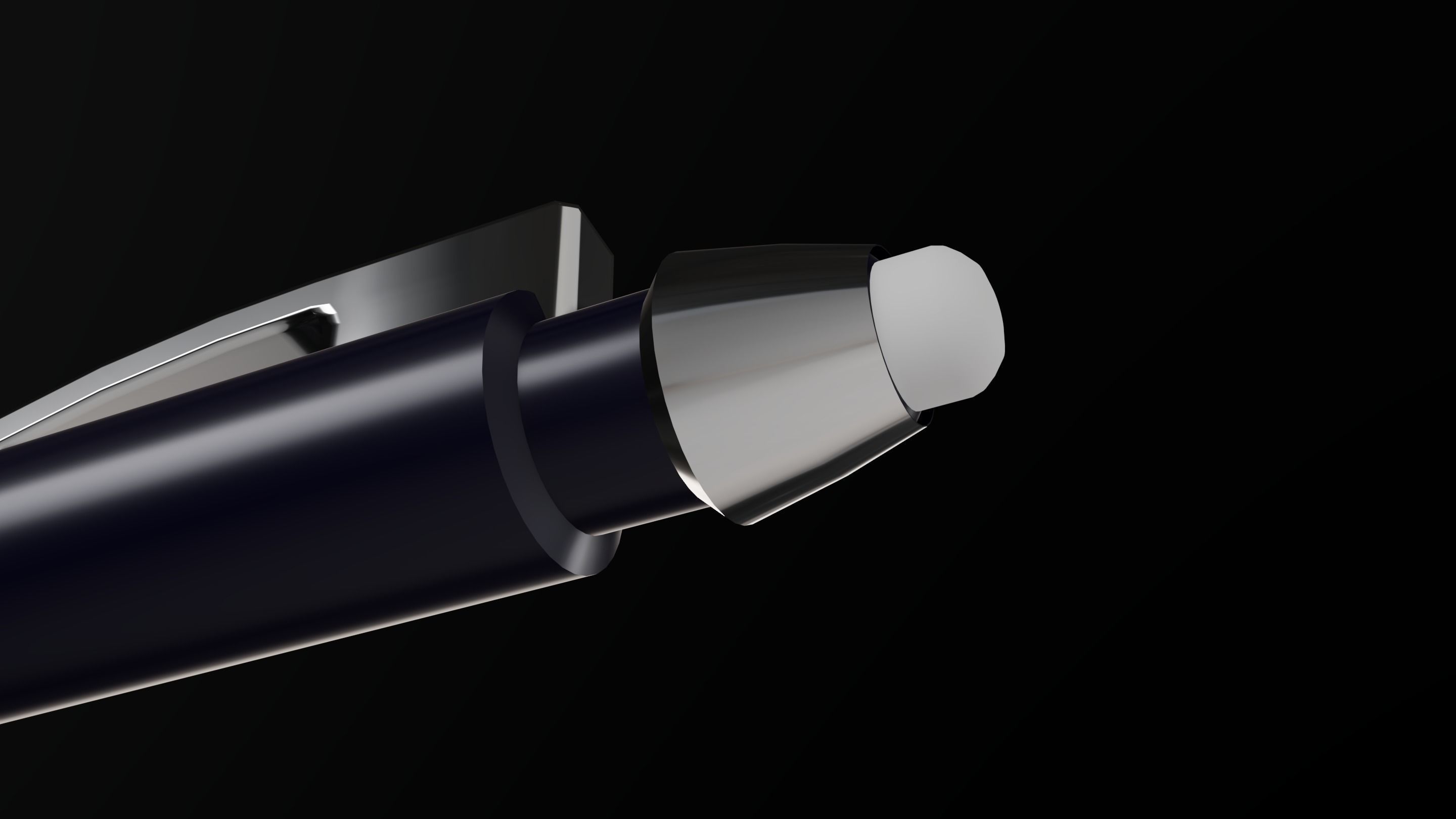 Mechanical Pencil - Low-poly 3D Model Free low-poly 3D model_13