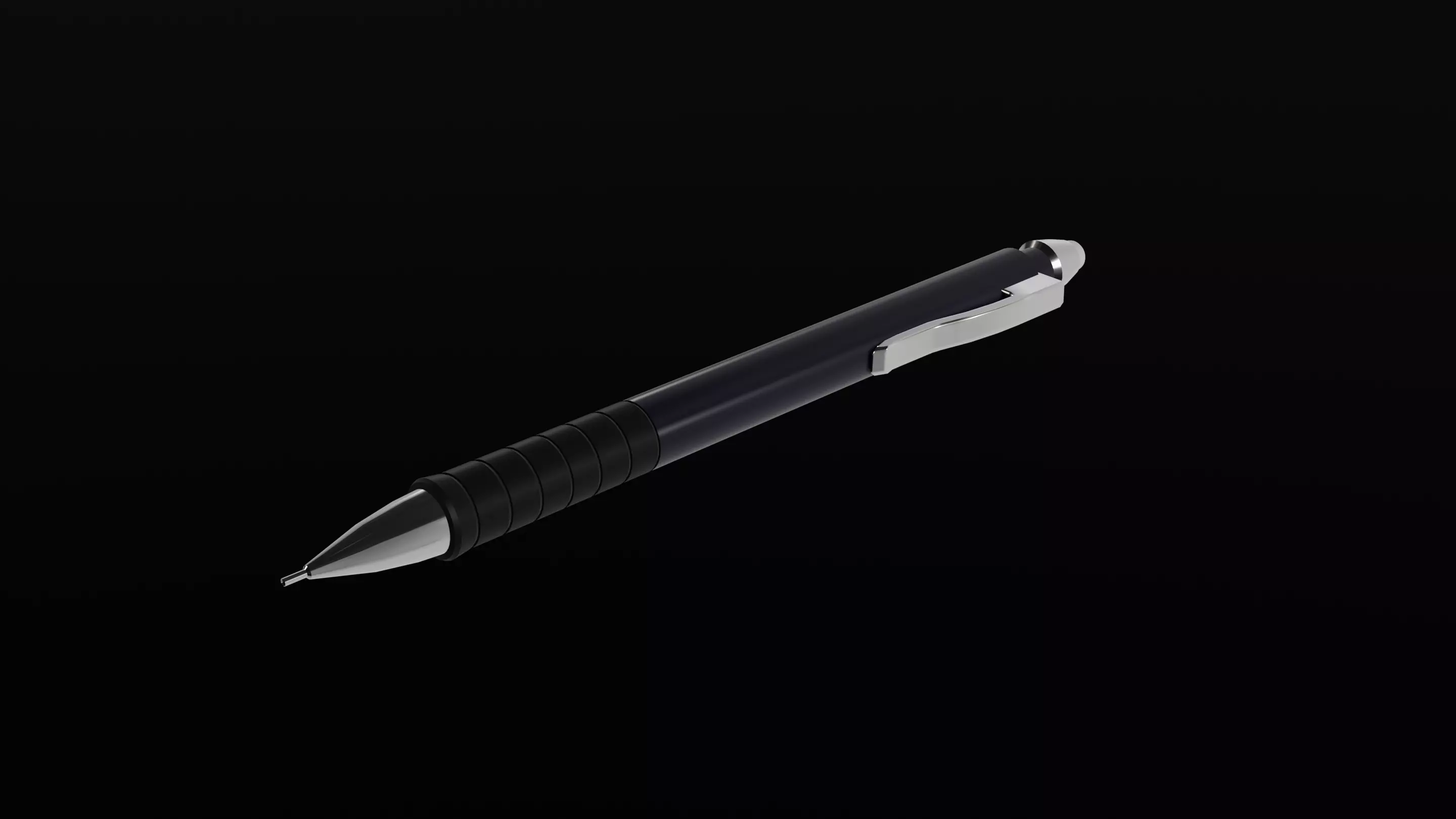Mechanical Pencil - Low-poly 3D Model Free low-poly 3D model_0