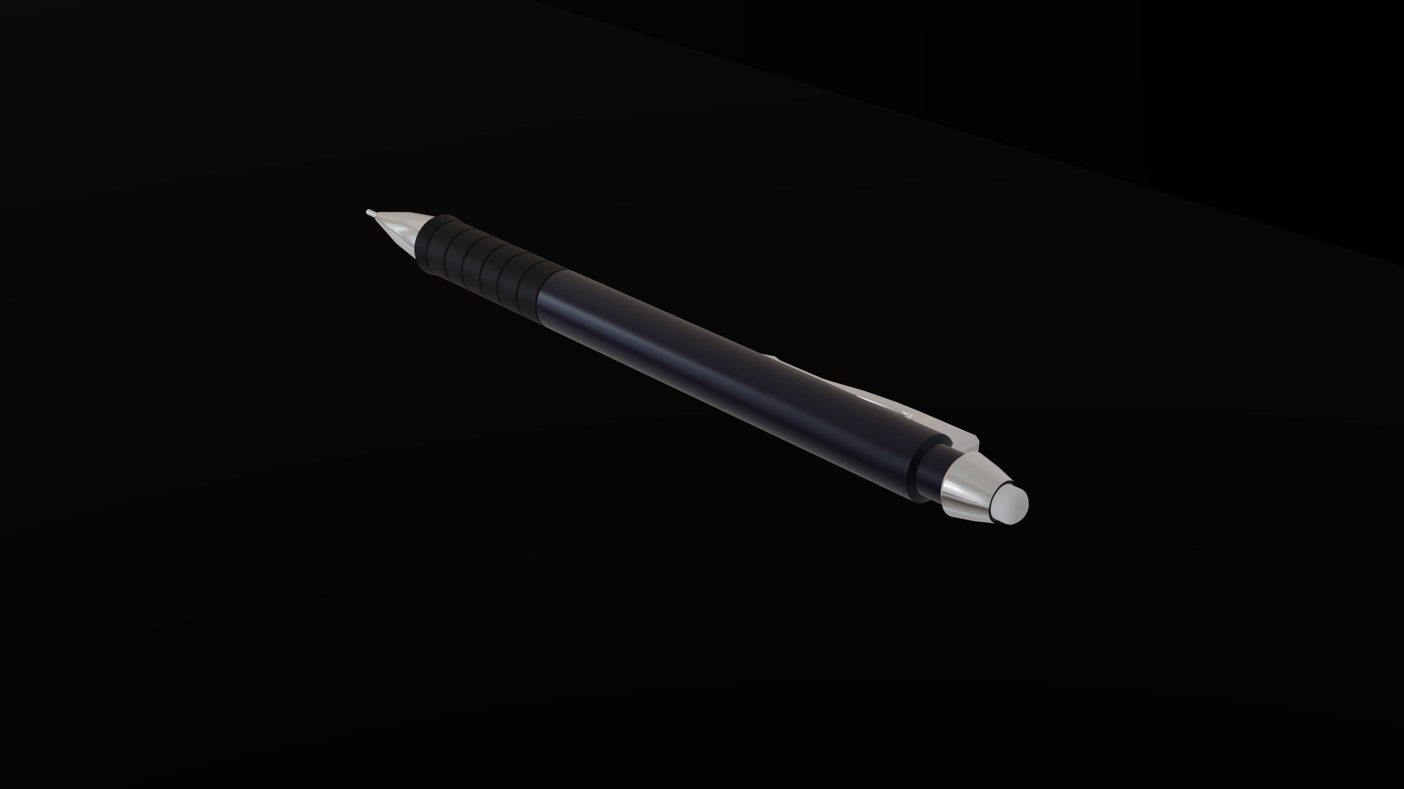 Mechanical Pencil - Low-poly 3D Model Free low-poly 3D model_10