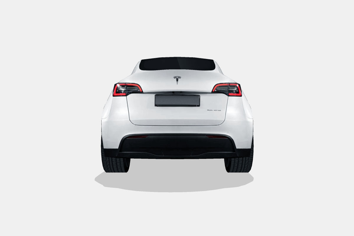 Tesla Model Y 2021 Low-poly 3D model_8