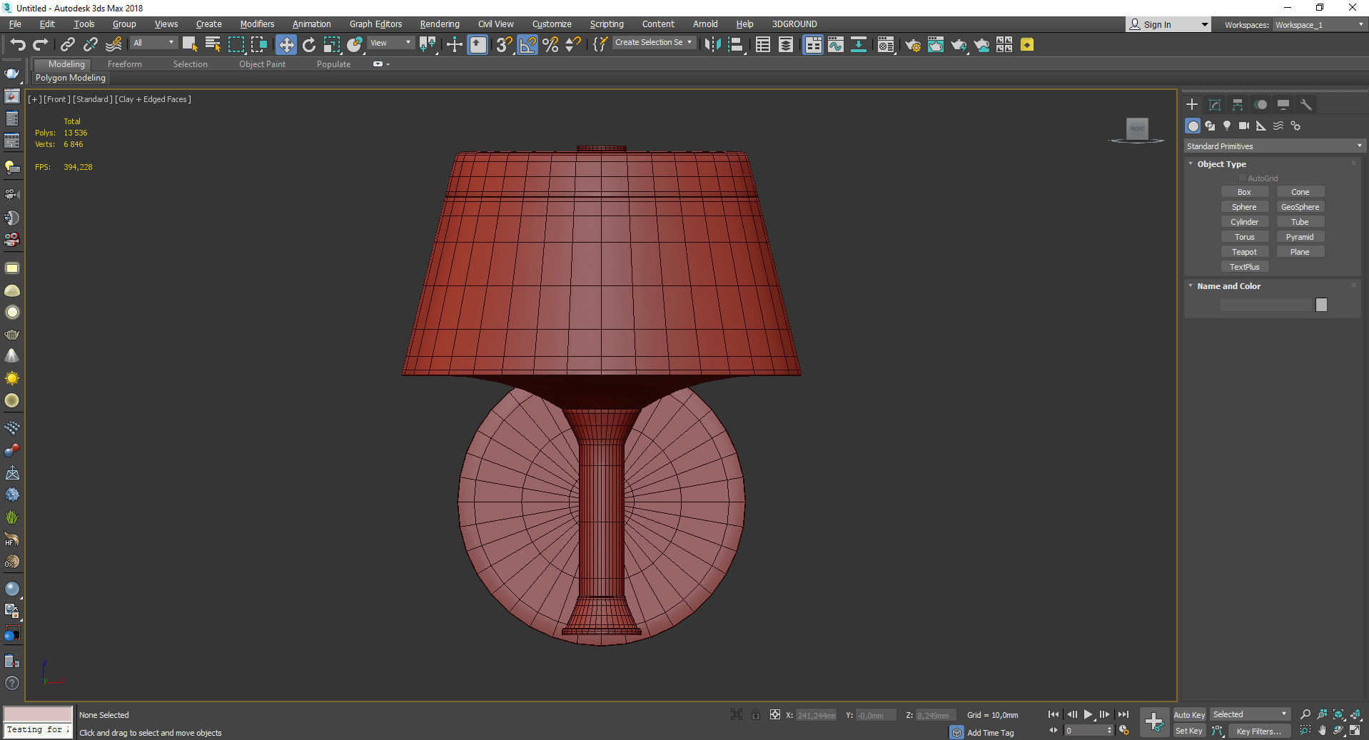  RED GRAFT Low-poly 3D model_2