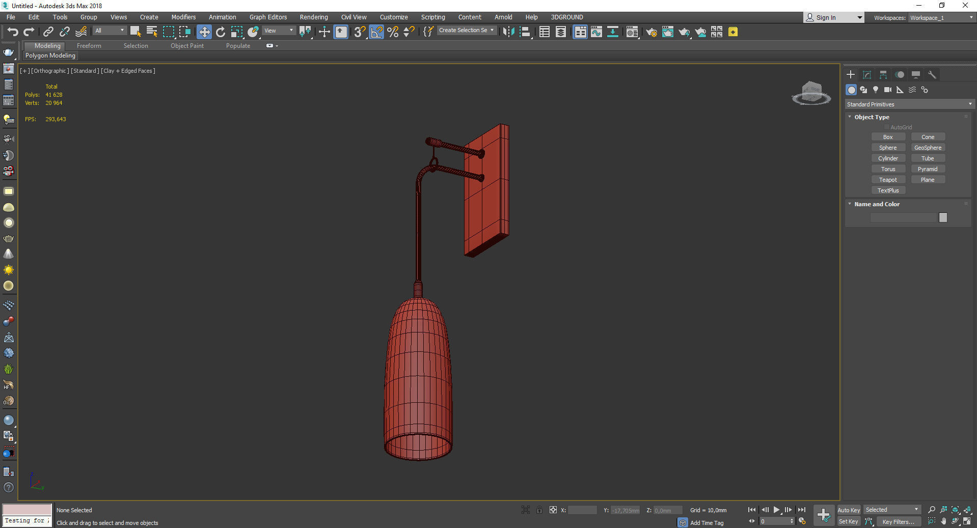 RESTORATION GLASS WALL Low-poly 3D model_3