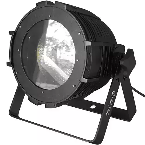 SHOWLIGHT COB PAR 100W RGB LED spotlight in metal housing