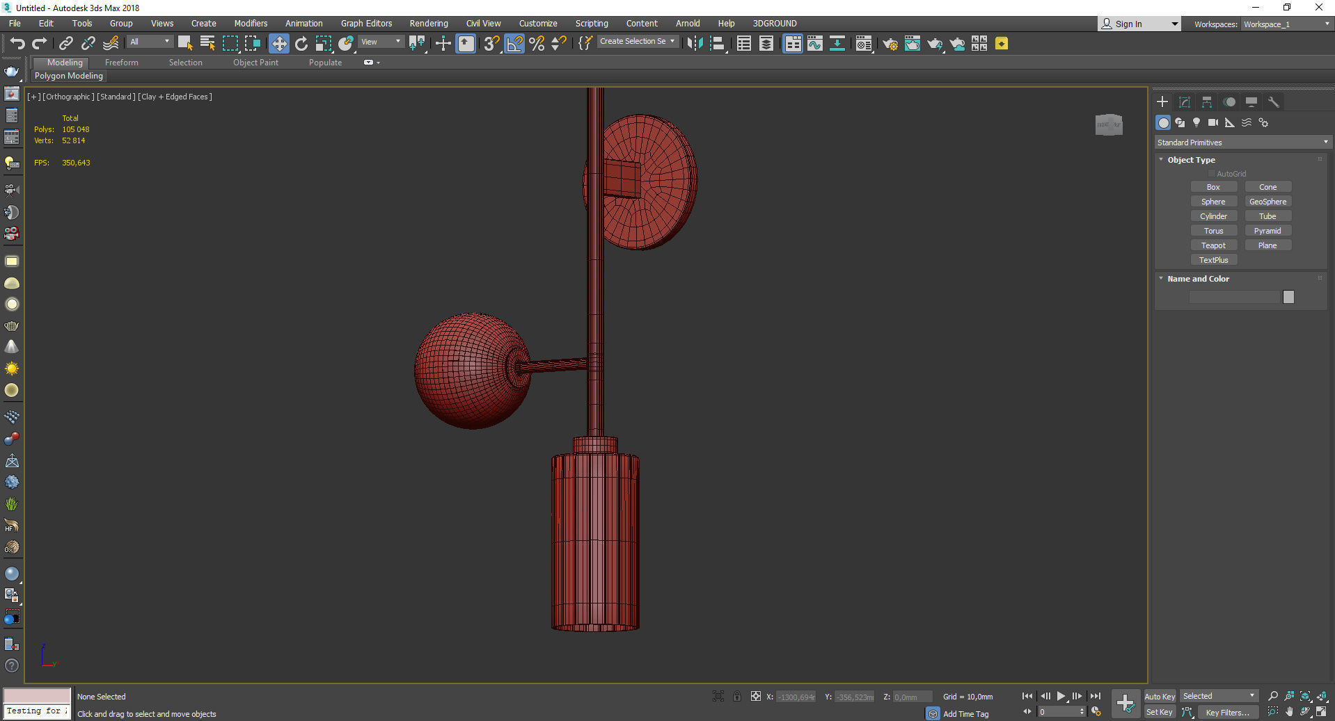 RESTORATION BRASS MIX Low-poly 3D model_3