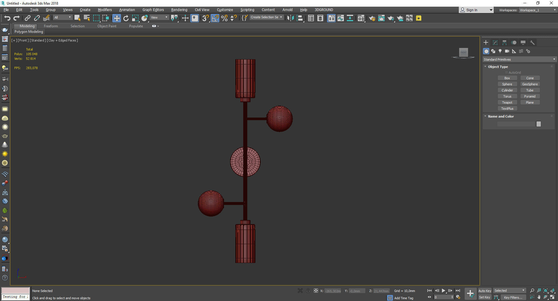RESTORATION BRASS MIX Low-poly 3D model_2