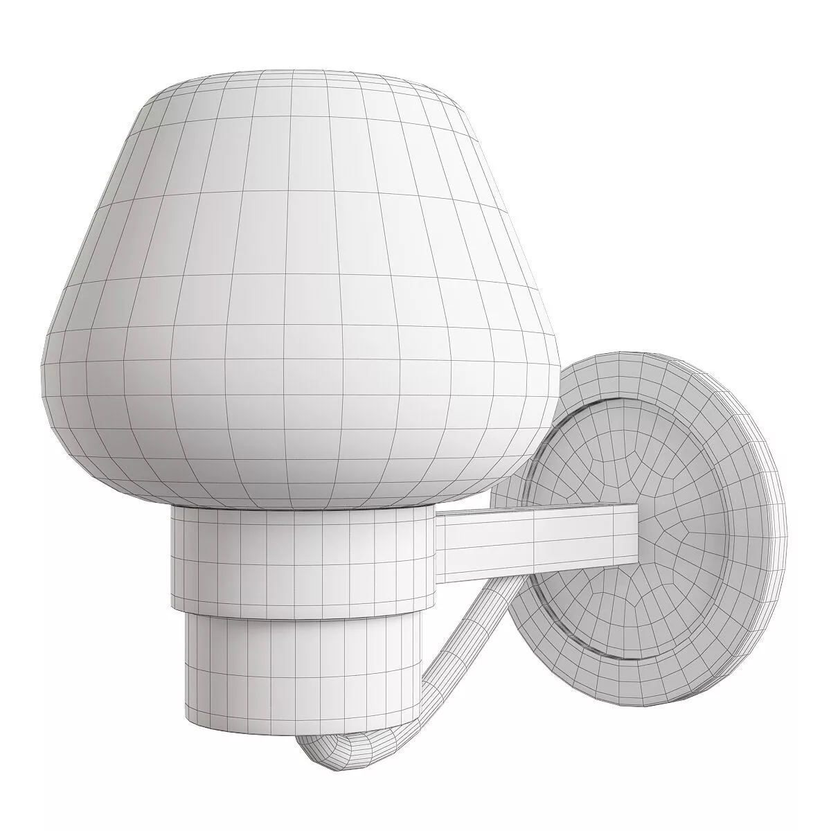 RESTORATION BRASS NAPOLI Low-poly 3D model