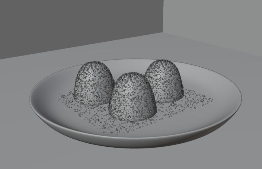 Gummy Sugar Set 3D model_4