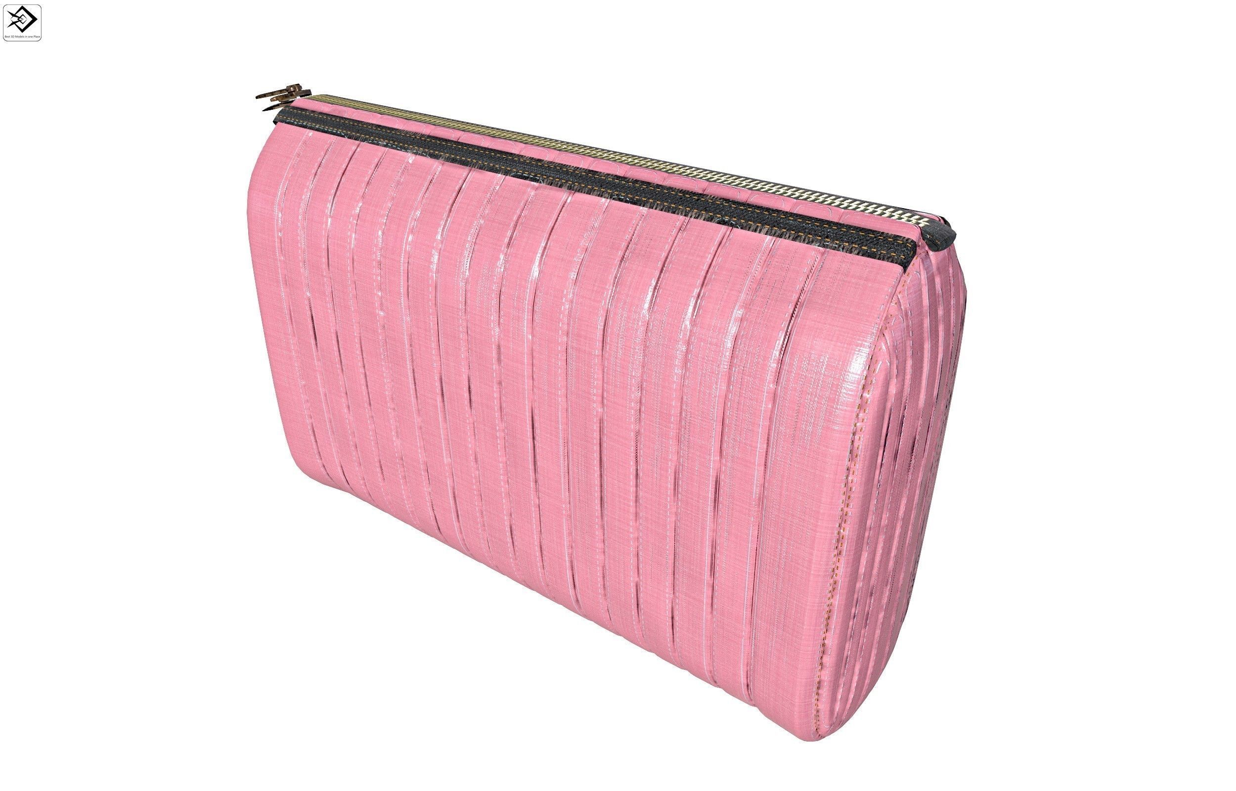 Ladies  Wallet PBR  Low-poly 3D model_9