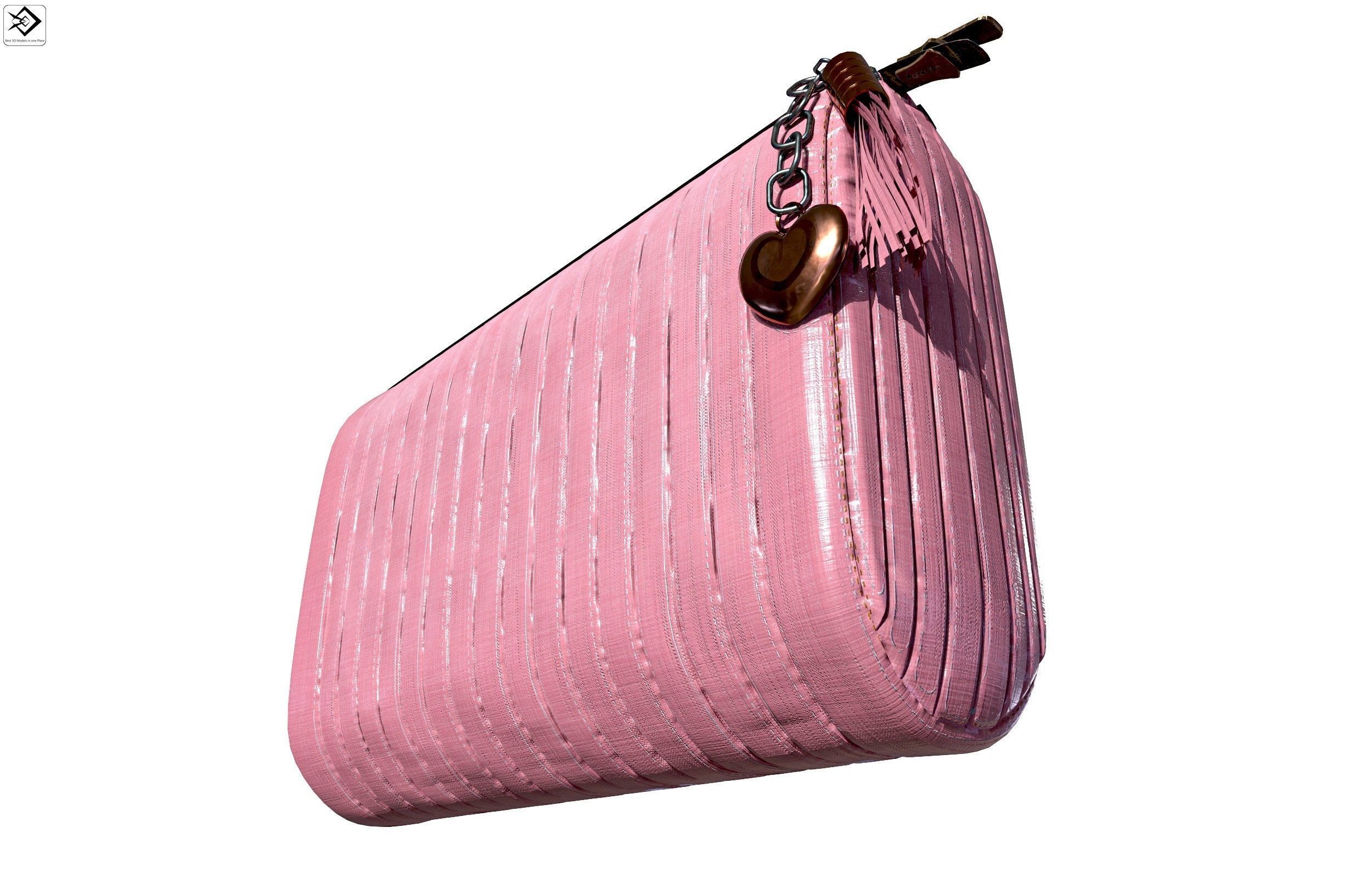 Ladies  Wallet PBR  Low-poly 3D model_10