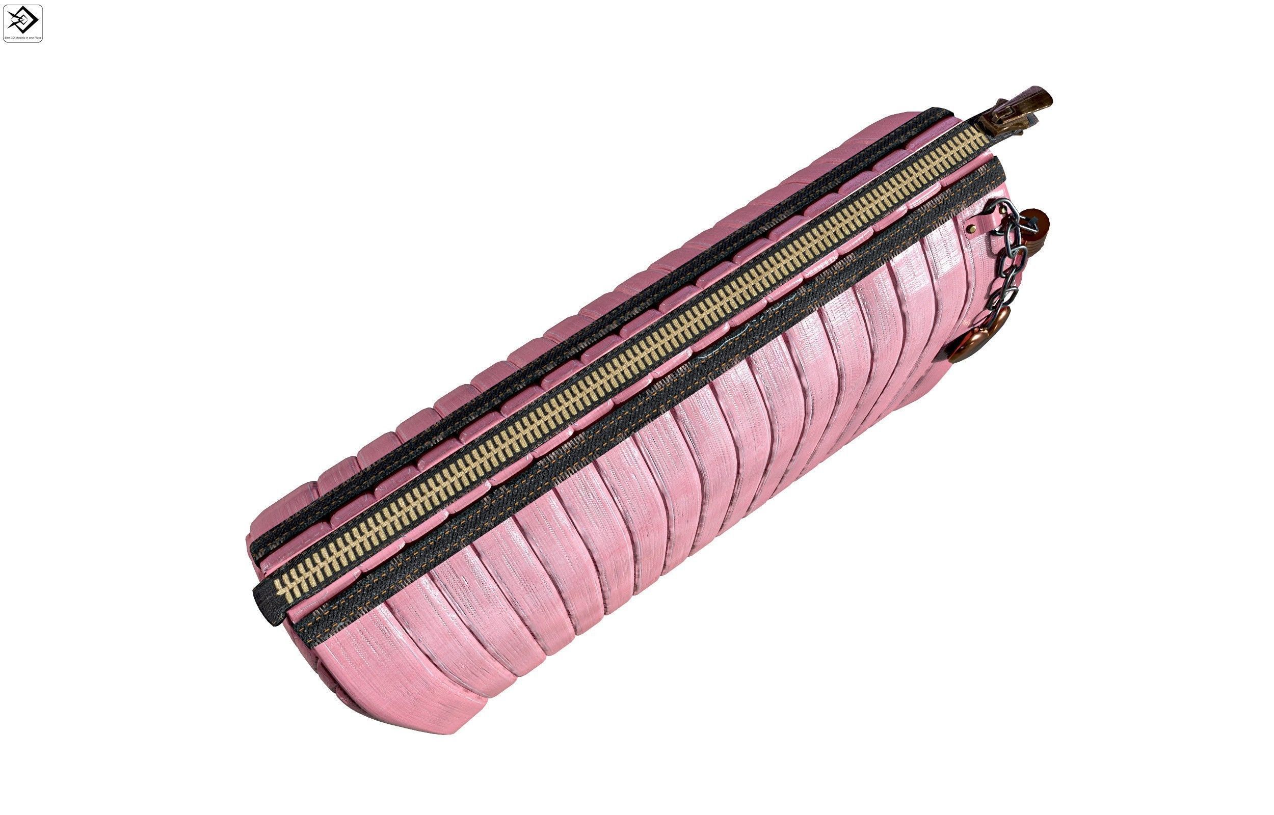 Ladies  Wallet PBR  Low-poly 3D model_11