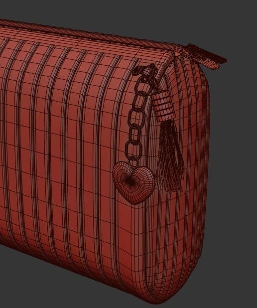 Ladies  Wallet PBR  Low-poly 3D model_15