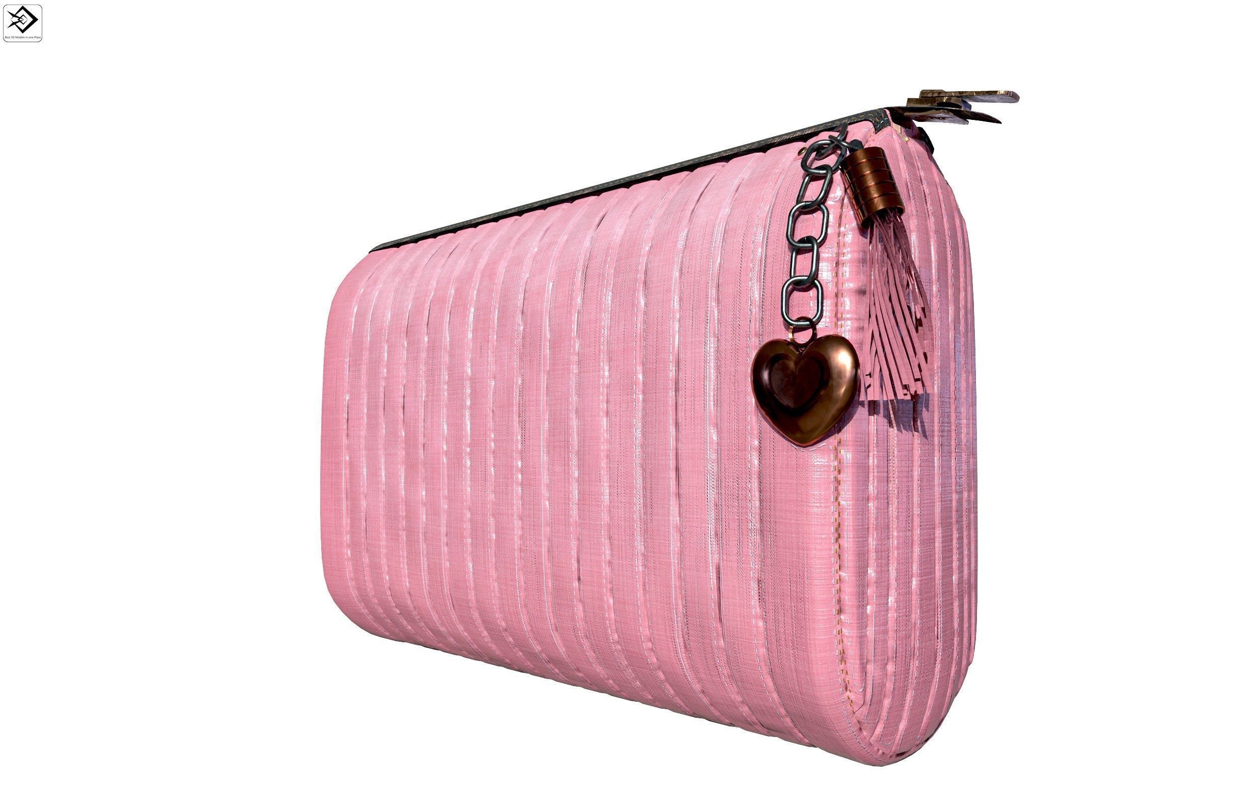 Ladies  Wallet PBR  Low-poly 3D model_1